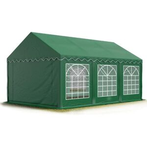Toolport 3x6m Dark Green Party Tent PVC 700 - Waterproof, Modular, Easy Setup Toolport 3x6m Dark Green Party Tent PVC 700 - Waterproof, Modular, Easy Setup