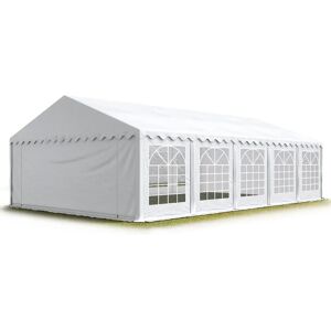 Toolport 5x10m White PVC Marquee - Expandable Party Tent Toolport 5x10m White PVC Marquee - Expandable Party Tent