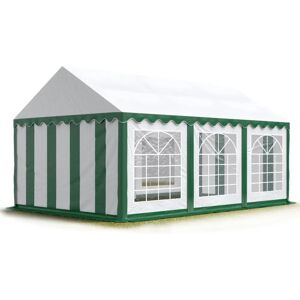 Toolport 3x6m Marquee - Green-White - Waterproof Party Tent Toolport 3x6m Marquee - Green-White - Waterproof Party Tent