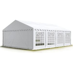 Toolport 5x8m Marquee - Waterproof PVC 700 - White - Event Tent Toolport 5x8m Marquee - Waterproof PVC 700 - White - Event Tent