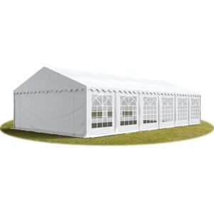 Toolport 5x12m Marque - Hvit Vanntett PVC Brannhemmende Toolport 5x12m Marque - Hvit Vanntett PVC Brannhemmende