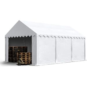 Toolport 4x6 Storage Tent - PVC 750 - White Toolport 4x6 Storage Tent - PVC 750 - White