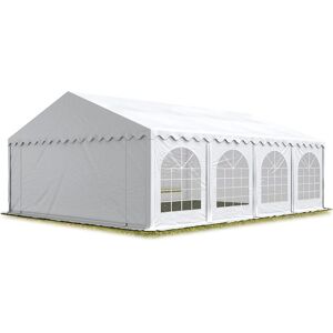 Toolport 6x8m White Marquee - Weatherproof Party Tent Toolport 6x8m White Marquee - Weatherproof Party Tent