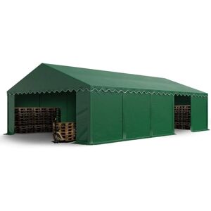 Toolport 5x10 Storage Tent - Waterproof PVC 700 - Dark Green - Storage Tent Toolport 5x10 Storage Tent - Waterproof PVC 700 - Dark Green - Storage Tent