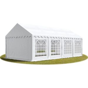 Toolport 4x8m Hvit Brannhemmende PVC Festtent - Marquee Toolport 4x8m Hvit Brannhemmende PVC Festtent - Marquee