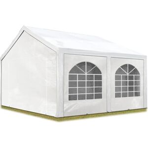 Tente de Fête Toolport 3x5m Blanche - Imperméable, Modulable, Facile à Monter - Publicité Tente de Fête Toolport 3x5m Blanche - Imperméable, Modulable, Facile à Monter - Publicité