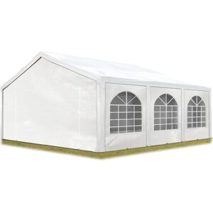 Toolport 5x6m White Party Tent - Waterproof, Expandable Toolport 5x6m White Party Tent - Waterproof, Expandable