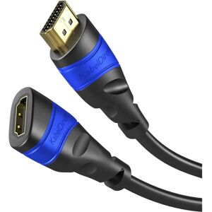 KabelDirekt 9m HDMI kabel - Vysokorychlostní s Ethernetem - Černá KabelDirekt 9m HDMI kabel - Vysokorychlostní s Ethernetem - Černá