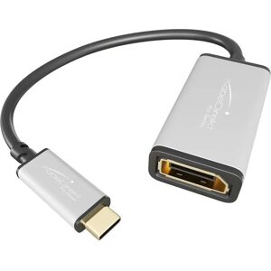 KabelDirekt – USB C na DisplayPort DP adaptér – 0,15 m – Podporuje 4K/60Hz – MacBook Pro 2016/2017 KabelDirekt – USB C na DisplayPort DP adaptér – 0,15 m – Podporuje 4K/60Hz – MacBook Pro 2016/2017