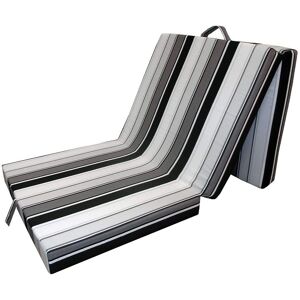 Vitalispa - Matelas Pliable 190x70x10cm Noir/Blanc - Matelas - Publicité Vitalispa - Matelas Pliable 190x70x10cm Noir/Blanc - Matelas - Publicité