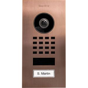 DoorBird D1101V Video-Gegensprechanlage - Edelstahl gebürstet DoorBird D1101V Video-Gegensprechanlage - Edelstahl gebürstet