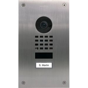 DoorBird 423867666 Video Intercom System - Brushed Steel DoorBird 423867666 Video Intercom System - Brushed Steel