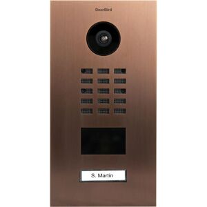 DoorBird D2101BV Video-Gegensprechanlage in gebürstetem Edelstahl - Video Gegensprechanlage DoorBird D2101BV Video-Gegensprechanlage in gebürstetem Edelstahl - Video Gegensprechanlage