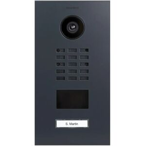 DoorBird D2101V IP Video Intercom - Satin Steel - Video Intercom DoorBird D2101V IP Video Intercom - Satin Steel - Video Intercom