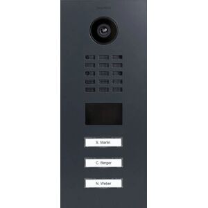 Système de vidéointerphone DoorBird D2103V Noir Système de vidéointerphone DoorBird D2103V Noir