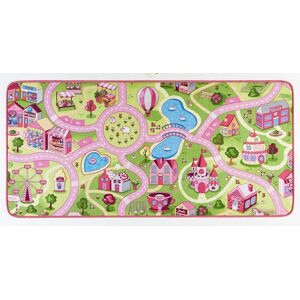 Tapete para crianças Hanse Home Sweet Town - Rosa Polipropileno - Tapete para quarto infantil Tapete para crianças Hanse Home Sweet Town - Rosa Polipropileno - Tapete para quarto infantil