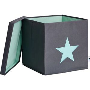 Love it Store it Grey/Mint Storage Box with Lid - Storage Type Love it Store it Grey/Mint Storage Box with Lid - Storage Type