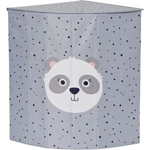 STORE IT! Pojemnik na pranie Panda, z uchwytami, 35x35x50cm szary/liliowy - Storage Box STORE IT! Pojemnik na pranie Panda, z uchwytami, 35x35x50cm szary/liliowy - Storage Box