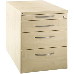 Kaiserkraft HANNA - Contenedor móvil con 4 ruedas - 3 cajones para utensilios - 3 cajones para documentos - Acabado en arce Kaiserkraft HANNA - Contenedor móvil con 4 ruedas - 3 cajones para utensilios - 3 cajones para documentos - Acabado en arce