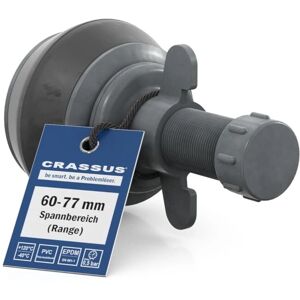Crassus Rohrverschlussstopfen - 60-77mm - EPDM/PVC - Wasserdicht Crassus Rohrverschlussstopfen - 60-77mm - EPDM/PVC - Wasserdicht
