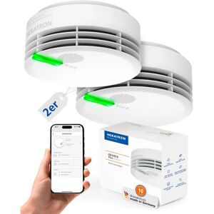 Hekatron 2 x Rilevatore di Fumo Genius Plus Edition 2021 Hekatron 2 x Rilevatore di Fumo Genius Plus Edition 2021