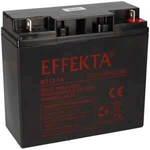 Effekta EFKTA BT12-18 - Lead-Acid, AGM, 12V, 18Ah Battery Effekta EFKTA BT12-18 - Lead-Acid, AGM, 12V, 18Ah Battery