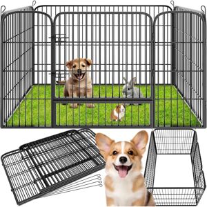 Tectake 401718 Red de Seguridad para Perros/Gatos - Corral para perros, corralito para cachorros - Gris Tectake 401718 Red de Seguridad para Perros/Gatos - Corral para perros, corralito para cachorros - Gris