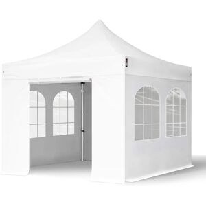 Toolport 3x3m PES 800 Pop Up Gazebo PROFESSIONAL Aluminium 40 mm - White Toolport 3x3m PES 800 Pop Up Gazebo PROFESSIONAL Aluminium 40 mm - White