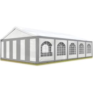 Toolport 5x10m Marquee - Waterproof Party Tent - Grey-White Toolport 5x10m Marquee - Waterproof Party Tent - Grey-White