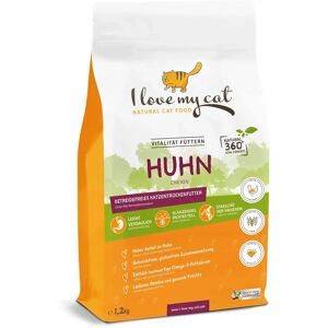 I Love My Cat Nourriture Sèche au Poulet - Croquettes pour Chats - Publicité I Love My Cat Nourriture Sèche au Poulet - Croquettes pour Chats - Publicité