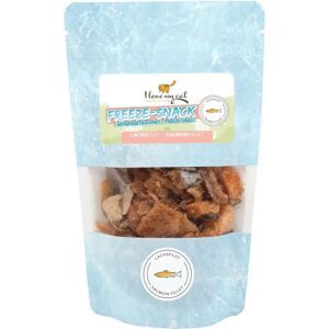 I love my cat Snack de saumon lyophilisé - Friandises pour chats - Publicité I love my cat Snack de saumon lyophilisé - Friandises pour chats - Publicité