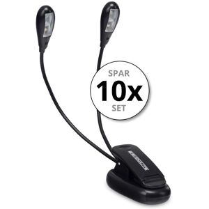Showlite - 10x Set 4 LEDs - 4 LEDs - Clip - Lamp Set - Publicité Showlite - 10x Set 4 LEDs - 4 LEDs - Clip - Lamp Set - Publicité