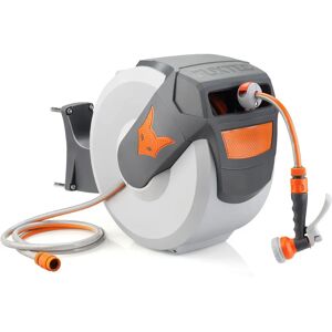 Enrouleur de tuyau de jardin FUXTEC FX-WSA30 - Automatique, 30m, Noir, Gris, Orange - Publicité Enrouleur de tuyau de jardin FUXTEC FX-WSA30 - Automatique, 30m, Noir, Gris, Orange - Publicité