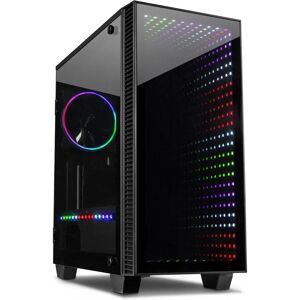 Inter-Tech X-608 Micro Tower - Carcasă Micro ATX Gaming - Pannello lateral cu fereastră Inter-Tech X-608 Micro Tower - Carcasă Micro ATX Gaming - Pannello lateral cu fereastră