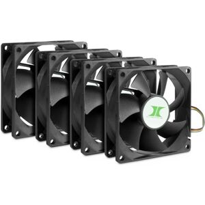 Inter-Tech 88887290 Sistem de răcire pentru calculator - Negru - Ventilatoare 8cm - 4 bucăți Inter-Tech 88887290 Sistem de răcire pentru calculator - Negru - Ventilatoare 8cm - 4 bucăți