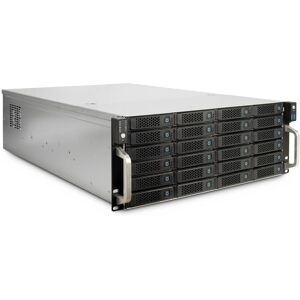 Inter-Tech 4U-4724 HDD skříňka - 4U Rack - Šedá Inter-Tech 4U-4724 HDD skříňka - 4U Rack - Šedá