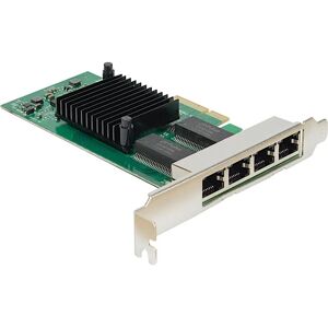 Inter-Tech ST-7238 Gigabit Ethernet PCIe Adapter - Typ Sieci Inter-Tech ST-7238 Gigabit Ethernet PCIe Adapter - Typ Sieci
