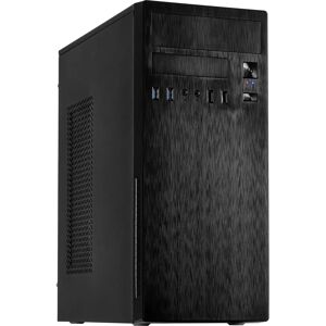 Inter-Tech IT-2812 Business Sort MicroATX Tårn - Computer Case Inter-Tech IT-2812 Business Sort MicroATX Tårn - Computer Case