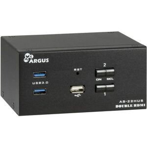Conmutador KVM HDMI Inter-Tech AS-22HUS 2 puertos Conmutador KVM HDMI Inter-Tech AS-22HUS 2 puertos