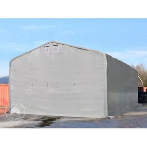 Toolport 8x12m Skladovací Přístřešek - PVC Šedý Toolport 8x12m Skladovací Přístřešek - PVC Šedý