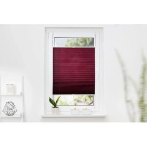 Tenda plissettata K-HOME Klemmfix Pisa - Diversi tagli - Rosso Tenda plissettata K-HOME Klemmfix Pisa - Diversi tagli - Rosso
