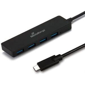 MediaRange MRCS508 USB-Hub - 4-fach, Schwarz MediaRange MRCS508 USB-Hub - 4-fach, Schwarz