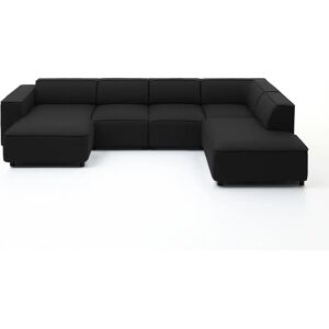 ATLANTIC HOME COLLECTION Bulky U-Form Sofa - U-Form Grau ATLANTIC HOME COLLECTION Bulky U-Form Sofa - U-Form Grau