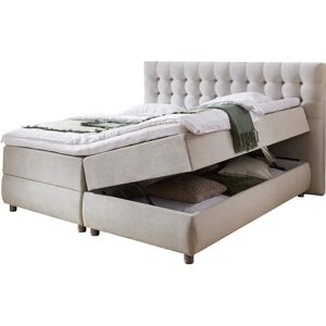 ATLANTIC HOME COLLECTION Tina - Hellgrau - 180x200cm Boxspringbett ATLANTIC HOME COLLECTION Tina - Hellgrau - 180x200cm Boxspringbett