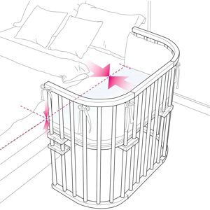babybay - Beistellbett Comfort Plus Boxspring NATUR-LACKIERT babybay - Beistellbett Comfort Plus Boxspring NATUR-LACKIERT
