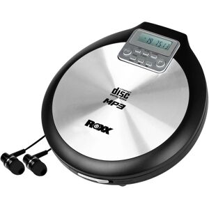 Roxx PCD 600 Tragbarer CD-Player - MP3, Schwarz Roxx PCD 600 Tragbarer CD-Player - MP3, Schwarz
