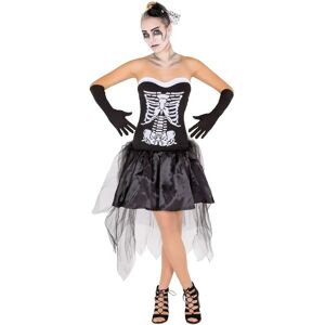 Tectake GmbH Women Skeleton Costume Sexy XL - Halloween & Carnival Outfit Tectake GmbH Women Skeleton Costume Sexy XL - Halloween & Carnival Outfit