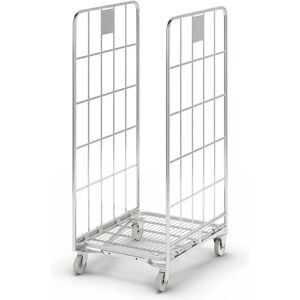 Kaiserkraft Conteneur Mobile Empilable, 2 côtés - Conteneur roulant Kaiserkraft Conteneur Mobile Empilable, 2 côtés - Conteneur roulant