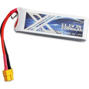 Amewi 28903 Batterie RC - Lithium-Polymère 3S 11,1V 2200mAh - Étui souple Amewi 28903 Batterie RC - Lithium-Polymère 3S 11,1V 2200mAh - Étui souple