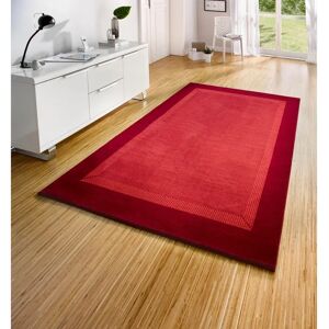 Hanse Home Band Rug - 200x290cm, red, soft, durable, floor heating suitable Hanse Home Band Rug - 200x290cm, red, soft, durable, floor heating suitable